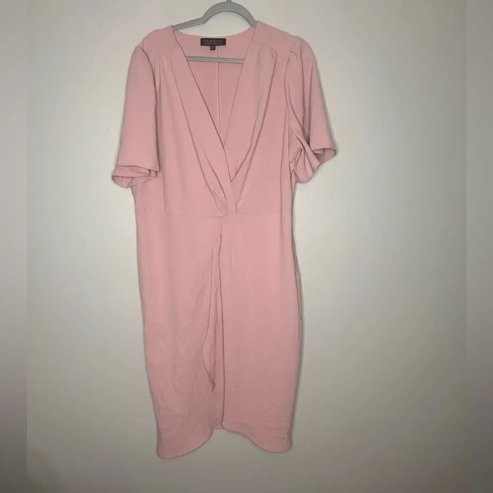 Eloquii Surplice Dress